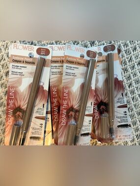 Flower- Draw The Line Eyebrow Pencil - Blonde (Tan)